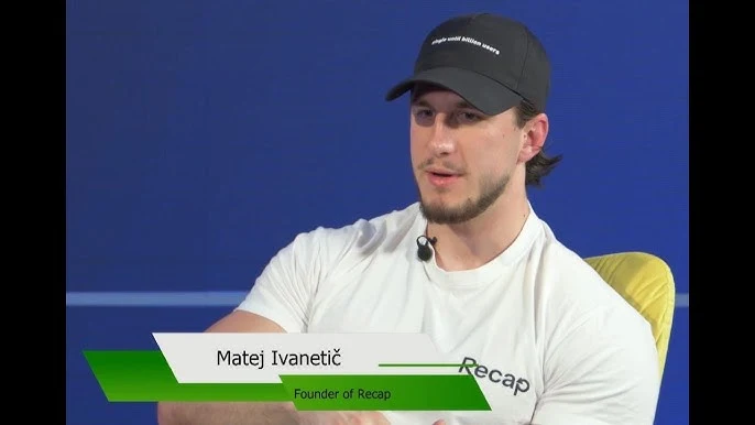 Matej Ivanetič v oddaji AI brez filtra
